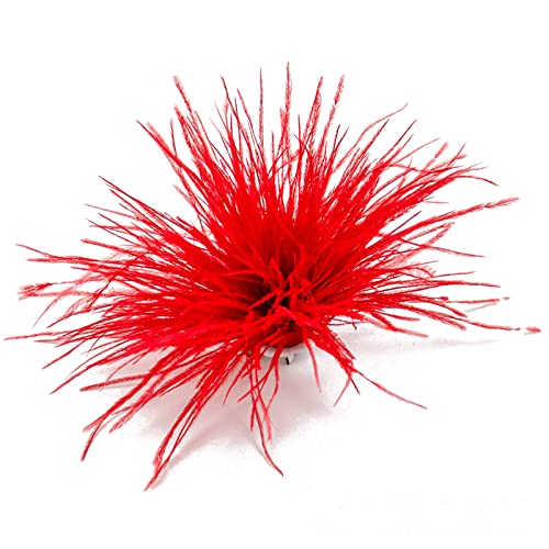Federbroschelschal Clip Schmuckzubehör Frauen Kleidung Dekoration Strang Federmaterial Corsage Pin Lappelstifte Federbroschelschal Clip Schmuckzubehör Frauen Kleidung Dekoration Strang Federmaterial Corsage Pin Lappelstifte von YiNLuax