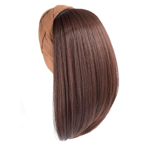 Hochtemperaturfaser Perücken Haarhaarstück Haarstück Natürliche Haarverlängerung Für Frauen Haarstyling Alltäglicher Verschleiß Haarhoop von YiNLuax