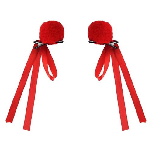 Kinder Band Haarspange Plüsch Haarknoten Kopfbedeckung Film Anime Haarnadel Party Festival Kleidung Zubehör Cosplay Haarknoten Band von YiNLuax