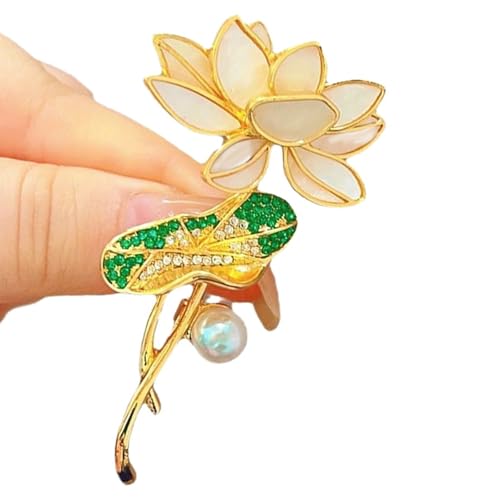 Künstlerische Brosche Detailliert Multifunktionale Frauen Accessoire Mode Kleidung Schmuck Für Ungezwungene Formelle Anlässe Pullover Clip Pin von YiNLuax
