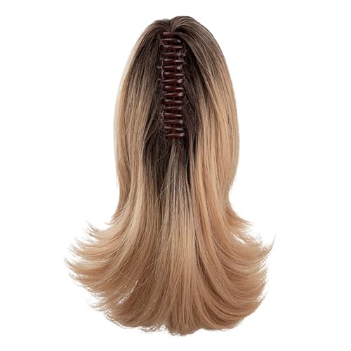 Lockiges synthetisches Pferdeschwanz-Haarteil für Damen, mit Klauen-Clip für schnelle Frisuren, verschiedene Anlässe, Outfit-Haarspange Lockiges synthetisches Pferdeschwanz-Haarteil für Damen, mit Klauen-Clip für schnelle Frisuren, verschiedene Anlässe, Outfit-Haarspange von YiNLuax