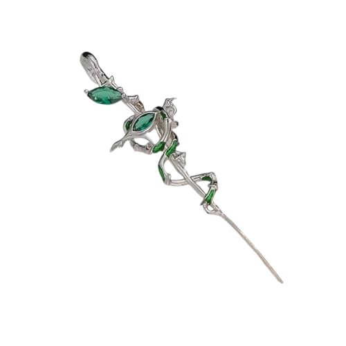 Multifauntale Bolzen Ohrringe Zur Verbesserung Von Lässigen Oder Eleganten Outfits Legierungstextur Manschettenohrringen Für Verschiedene Gelegenheit Durchbohrte Stiftschlange von YiNLuax