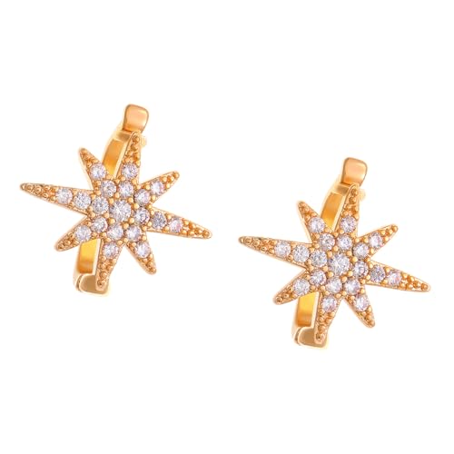 Trendy Sternohrmanschette Die Nicht Pierkingende Kopfhörer Clip Leichter Leichtmetallschmuck Für Frauen Täglich/Abend Verschleiß Vielseitigkeitslegierungs Legierungs Earphone Clip von YiNLuax