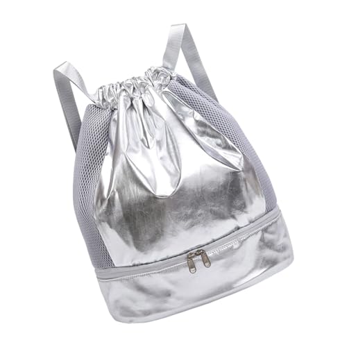 Trocken Nasse Getrennte Schwimmbeutel Kordelstring Fitness Tasche Strand Rucksäcke Fitness Für Frauen Männer Jungen Mädchen Schwimmer Drawtring Rucksäcke Schwimmen Mit Trockener Und Nasse Trennung von YiNLuax