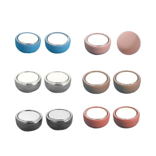 YiNLuax 6 Paare Praktische Schalhalter Magnetische Knöpfe Schals Pin Kerchief Pin Schalhalter Kleidungszugriffe Für Frau YiNLuax 6 Paare Praktische Schalhalter Magnetische Knöpfe Schals Pin Kerchief Pin Schalhalter Kleidungszugriffe Für Frau von YiNLuax