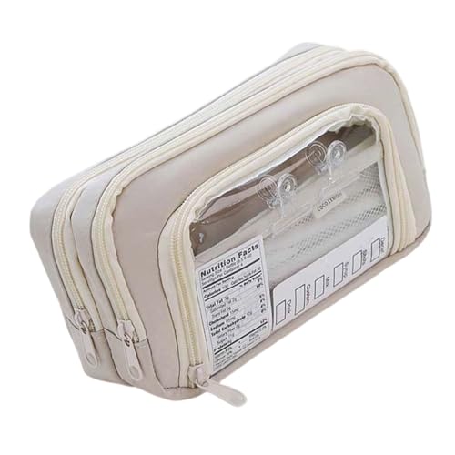 YiNLuax Big Capacity Bleistift Hülle Hochkapazität Stiftbeutel Multi Kompartimente Marker Speicherbeutel Tragbare Kunstversorgungsorganisatoren Oxford Fabric Pencil Organisatoren von YiNLuax