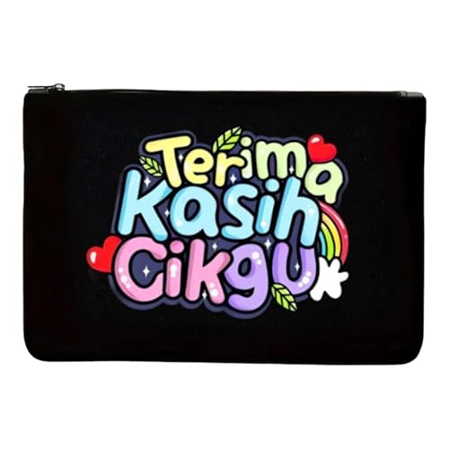 YiNLuax Canvas Kosmetikbeutel Buchstabe Print Toilettenbeutel Reisen Aufbewahrung Tragbares Make Up Schöne Bleistiftkoffer Für Frauen Schleppletter Buchstaben Druck Make Up Waschen Ästhetischer von YiNLuax