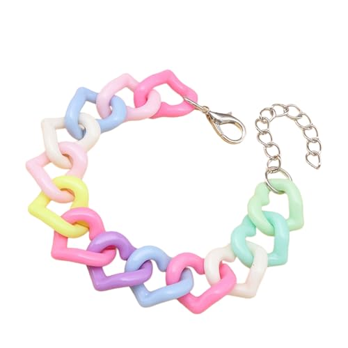 YiNLuax Elegante Dopamines-Schmuckstücke mit hellen Farbtönen als Ergänzung zu modernen Kleiderschränken für modische Personen, Dopamine-Halskette von YiNLuax