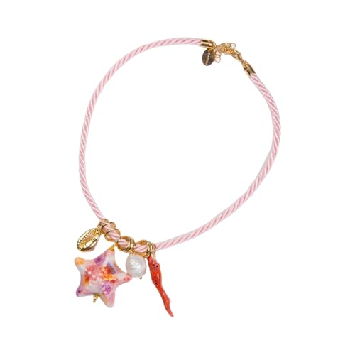 YiNLuax Elegante Einstellbare Harzkette Vielseitige Sea Kreatur Anhängerdesigns Für Ausflüge Und Party Styling Trends Sommerkette von YiNLuax