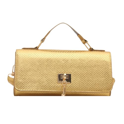 YiNLuax Frauen Umhängetasche Stilvolle Abendtasche Crossbody Akkordeon PU Leder Handtasche Schlangendruck Messenger Stilvolle Schulter Für Frauen Abend Square Snake Print Crossbody von YiNLuax