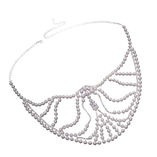 YiNLuax Half Face Cosplay Accessoire Unisex Face Chain Fashion Perlen Face Schmuck Für Elegante Bankette Und Feierlichkeiten von YiNLuax