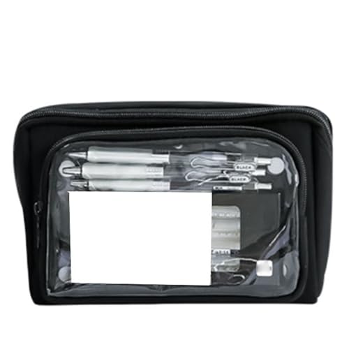 YiNLuax Hochkapazitäts Bleistiftkoffer 9 Fachbeutel Abnehmbarer Stiftbeutel Organisatoren Fall Travel Make Up Tasche Professionelle Bleistift Organisatoren von YiNLuax