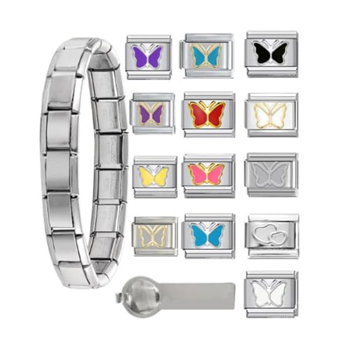 YiNLuax Italienisch Charme Link Armband Schmuck Making Teilmodul Zubehör von YiNLuax