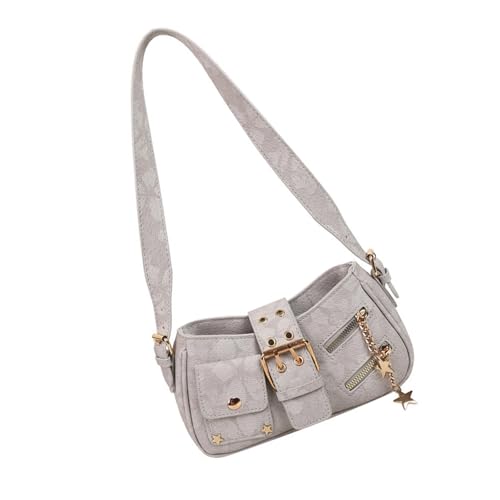 YiNLuax Mode Unterarmtasche Geräumige Innenraum Reißverschluss Taschen Bequemer Umhängetasche Verstellbar von YiNLuax