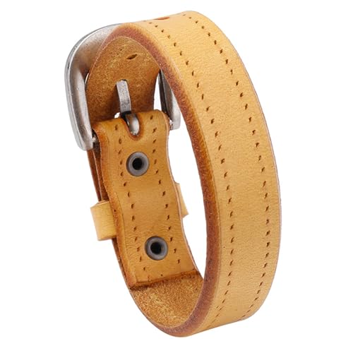 YiNLuax Multifauntales Perlen Lederarmband Mode Armband Verstellbares Armband Geeignet Für Partys Und Lässige Ausflüge Gothic Handschmuck Geeignet von YiNLuax