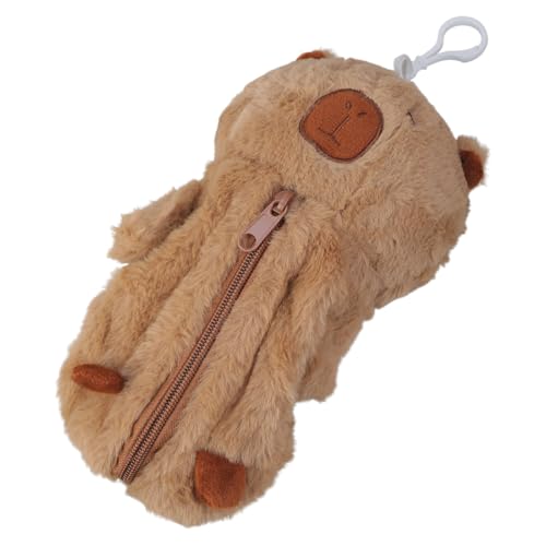 YiNLuax Plüsch-Federmäppchen mit Reißverschluss, Stifte-Organizer, Reise-Make-up-Tasche für Studenten, Frauen, Büro, Schule von YiNLuax