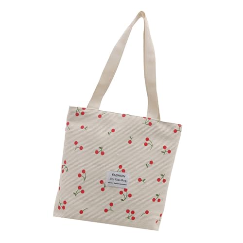 YiNLuax Praxis Cord Umhängetasche Geräumiges Fach Stilvoller Carryall Handtasche Für Arbeit Reise Täglich Benutzen Leichte Unterarmtasche von YiNLuax