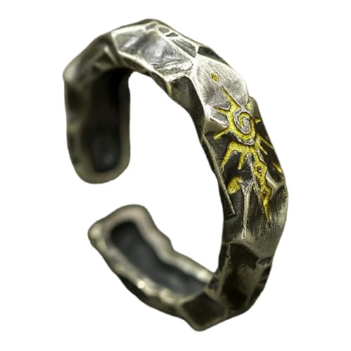 YiNLuax Robale Zineslegierung Wünschen Steinringe Dekoration Für Tägliche Verschleißpartys Oder Besondere Anlässe Die Einen Einzigartigen Charme Hinzufügen von YiNLuax