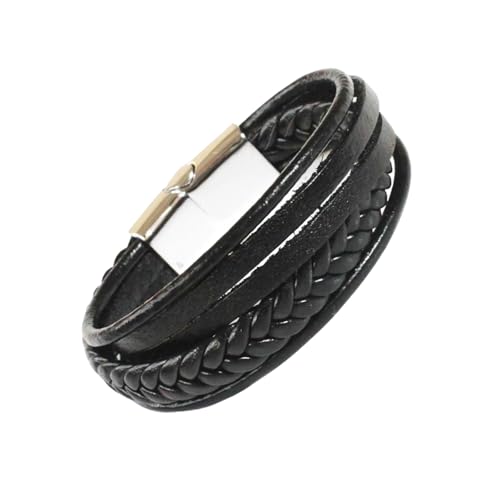 YiNLuax Stylisches Männerarmband Kombiniert Seilweberei Und Metallakzent Für Geburtstage Jubiläen Und Alltägliche Mode von YiNLuax