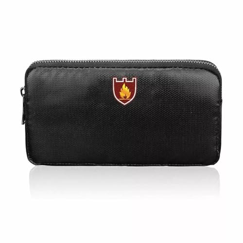 YiNLuax Wärme Isolierte Reisekoffer Für Powerbank Ladekabel Adapter Telefon Earphone Elektronische Zubehör Oganizer Feuerresistente Aufbewahrungsbeutel von YiNLuax