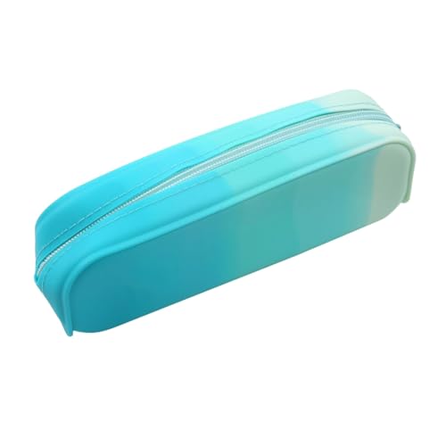 YiNLuax Wasserfestes Silikonstiftkoffer Leichtgewicht Tragbarer Stift Organizer Beutel Für Erwachsene Kinder Mit Großer Kapazität Schulfall von YiNLuax