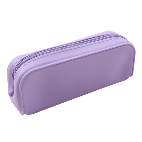 YiNLuax Wasserfestes Silikonstiftkoffer Leichtgewicht Tragbarer Stift Organizer Beutel Für Erwachsene Kinder Mit Großer Kapazität Schulfall von YiNLuax