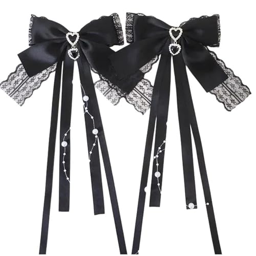 1 Paar Einzigartige Schleifen Haarspangen Unverzichtbare Französische Haarspangen Haarteile Damen Haarschmuck Für Den Täglichen Gebrauch von YiQinzcxg