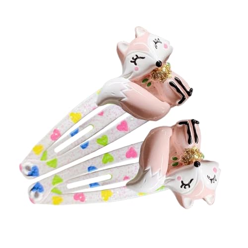 1 Paar Schöne Muster Haarspangen Mädchen Geburtstag Haarnadel Trendy Bequeme Haarnadeln Für Kinder Geburtstag Party von YiQinzcxg