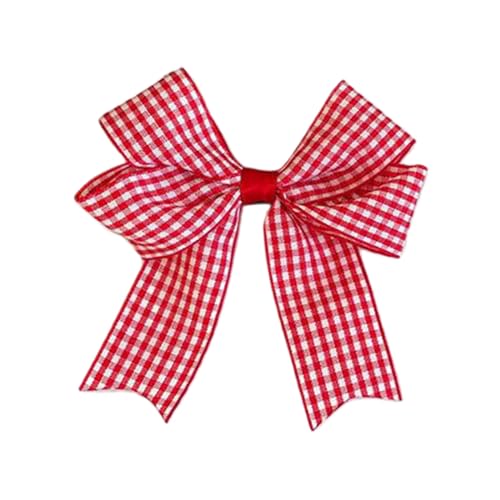 2 zarte Plaids Erdbeer-Seitenclip für süße Mädchen, Spitze Erdbeere, Bowler Hut, Mädchen, Haarspangen für Kinder von YiQinzcxg