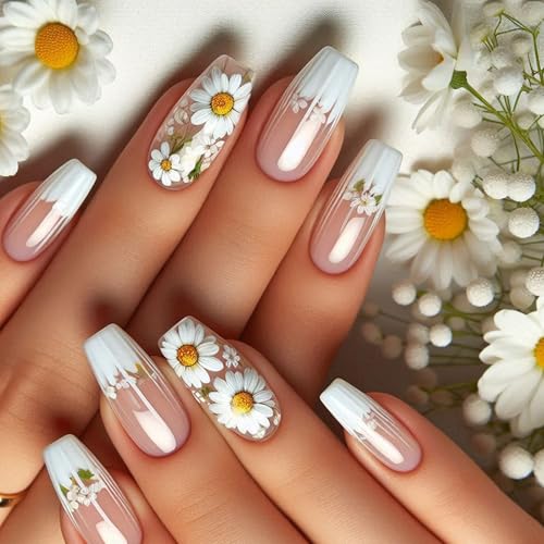24pcs Blumenpresse Auf Nägeln Vollbezüge Künstliche Nägel Blumen Falsche Nägel Maniküre Acrylstock Auf Nägeln Für Frauen 24pcs Blumenpresse Auf Nägeln Vollbezüge Künstliche Nägel Blumen Falsche Nägel Maniküre Acrylstock Auf Nägeln Für Frauen von YiQinzcxg
