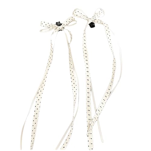 Bowknot Klaue Clip Haar Klaue Für Frauen Ballett Haar Klemme Kiefer Clip Gepunktete Bowknot Haar Clip Mädchen Haar Gestaltung Kopfbedeckungen von YiQinzcxg