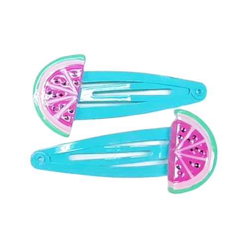 Buntes Cartoon Tierhaarclip Für Mädchen Kid Barrettes 3D Schmetterling Wassermelonen Handgemachte Haarnadel Cartoon Haarnadeln von YiQinzcxg