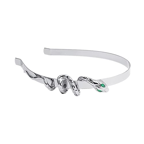 Cooler Schlangen-Haarreif für Damen, Make-up, Haarband zum Waschen des Gesichts, tägliches Tragen, Haar-Accessoires, Schlangen-Stirnband für Damen von YiQinzcxg