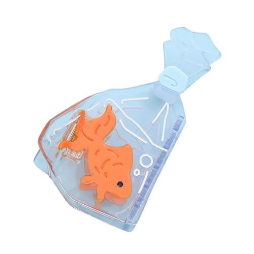 Einzigartige Fisch Haarklaue Clip Großes Blaues Haarkrallen Haar Schmücken Elegante Breite Haarklauen Clip Haar Ornamentation von YiQinzcxg