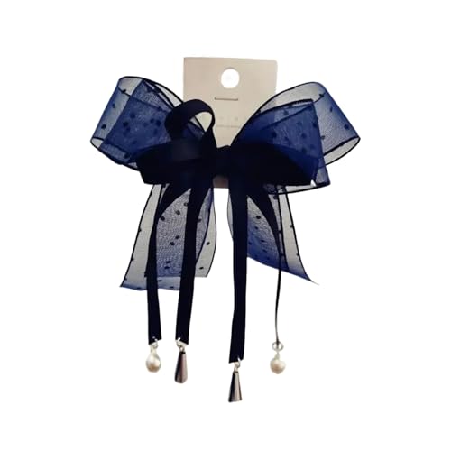 Elegante Perlenschleifen Haarnadeln Für Mädchen Mit Quasten Süße Haarspangen Und Seitliche Haarklammern Für Stilvolle Frauen von YiQinzcxg