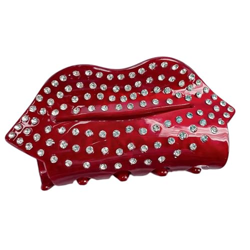 Haar Klaue Clip Für Frauen Herz Pferdeschwanz Clip Haarspangen Starke Klemme Haar Klaue Weibliche Haar Styling Clip von YiQinzcxg