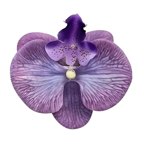 Haarklammer für Frauen, künstliche Orchideen, Haarspange, Bananen-Clip, Haarklammer, Haarspangen, dekorative Haarspange, Harz-Haarnadel für Haarstyling von YiQinzcxg