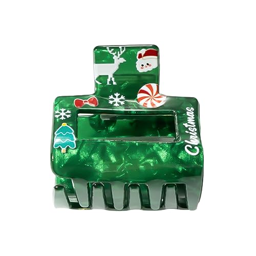 Haarklammer mit Weihnachtsmütze, Pferdeschwanz für Damen, Kopfbedeckung, weibliches Haar-Accessoire, schöne Karnevalsparty-Haarklammer, kleine Haarklammer für Damen, dickes Haar, Anti-Rutsch-Haar von YiQinzcxg