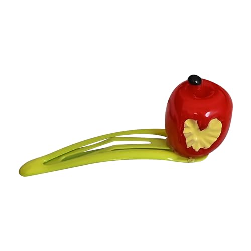 Haarspange 2000er Jahre Mädchen Haarspange Kopfschmuck 3D Frucht Damen Haarschmuck Einfache Haar Styling Haarnadel von YiQinzcxg