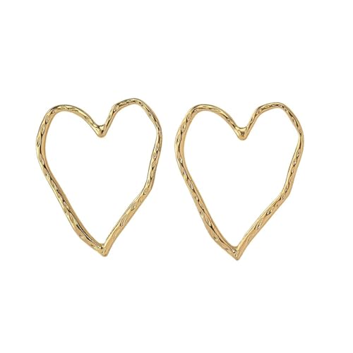 Hollow Heart Studs Ohrringe Kreatives Ohraccessoire Herzohrohrschstene Für Jugendliche Modeliebhaber Jugendlicher Modelle Anwesend von YiQinzcxg