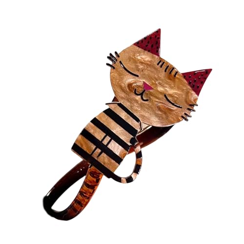 Katzenhaarclip Großer Haarklauen Clip Fashion Elegantes Schmuckhalter Großer Clip Barrettes Frisur Tool Ornamente von YiQinzcxg