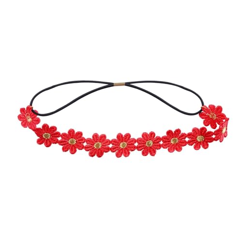 Kopfschmuck mit Blumenmuster, Bälle, Geburtstag, legere Kopfbedeckung, elegante Blume, Haarschmuck, Kopfbedeckung, bunte Stirnbänder für Damenhaare von YiQinzcxg