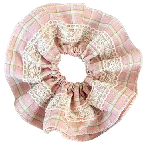Mehrfarbige Retro Kopfseil Temperament Damen Haargummis Scrunchies Krawatten Für Dickes Schweres Und Lockiges Haar von YiQinzcxg