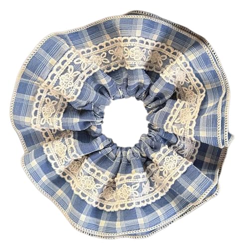 Mehrfarbige Retro Kopfseil Temperament Damen Haargummis Scrunchies Krawatten Für Dickes Schweres Und Lockiges Haar von YiQinzcxg