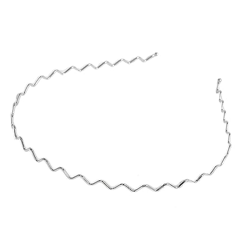 Metall-Stirnbänder mit 2/3-lagigem Draht, für Damen, Hochzeits-Haarband, elastisches Metall-Haarband für Mädchen, Metall-Stirnband, dick von YiQinzcxg