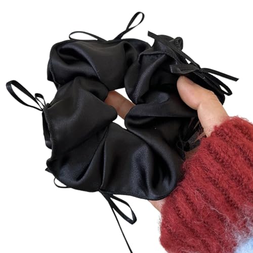 Prinzessin Scrunchies Satins Haargummi Satins Haarhalter Bezaubernde Satins Haargummi Haargummi für Mädchen Haargummis von YiQinzcxg