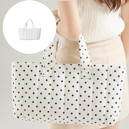 Raffinierte Dot Design Umhängetasche Geräumige Ergonomie Leichtes Achselbeutel Für Den Täglichen Täglichen Gebrauchstasche Für Alltägliche Multi Way Tragen von YiQinzcxg