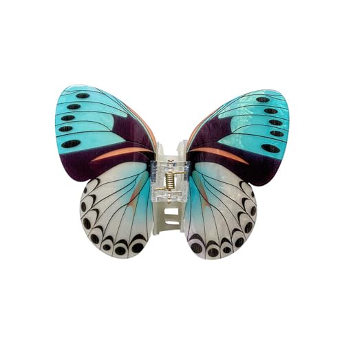 Simulation Schmetterling Haarspange Stilvolle Haarspange Stilvolle Haarspange Haarschmuck für Frauen Elegante Kopfbedeckung Frauen Haarspange von YiQinzcxg