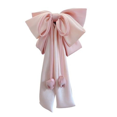 Stilvolle Haarschleifen Haarspange Langes Band Haarnadel Elegante Haarspange Haarschmuck Für Trendige Frauen Und Jugendliche von YiQinzcxg