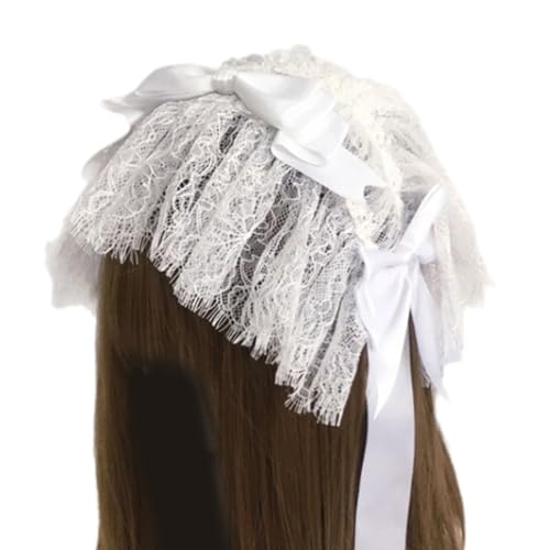 Stilvoller Spitzen Haarreifen Auffälliger Kopfschmuck Spitzen Kopfbedeckung Für Cosplay Make Up Freizeitkleidung Stilvoller Spitzen Haarreifen Auffälliger Kopfschmuck Spitzen Kopfbedeckung Für Cosplay Make Up Freizeitkleidung von YiQinzcxg